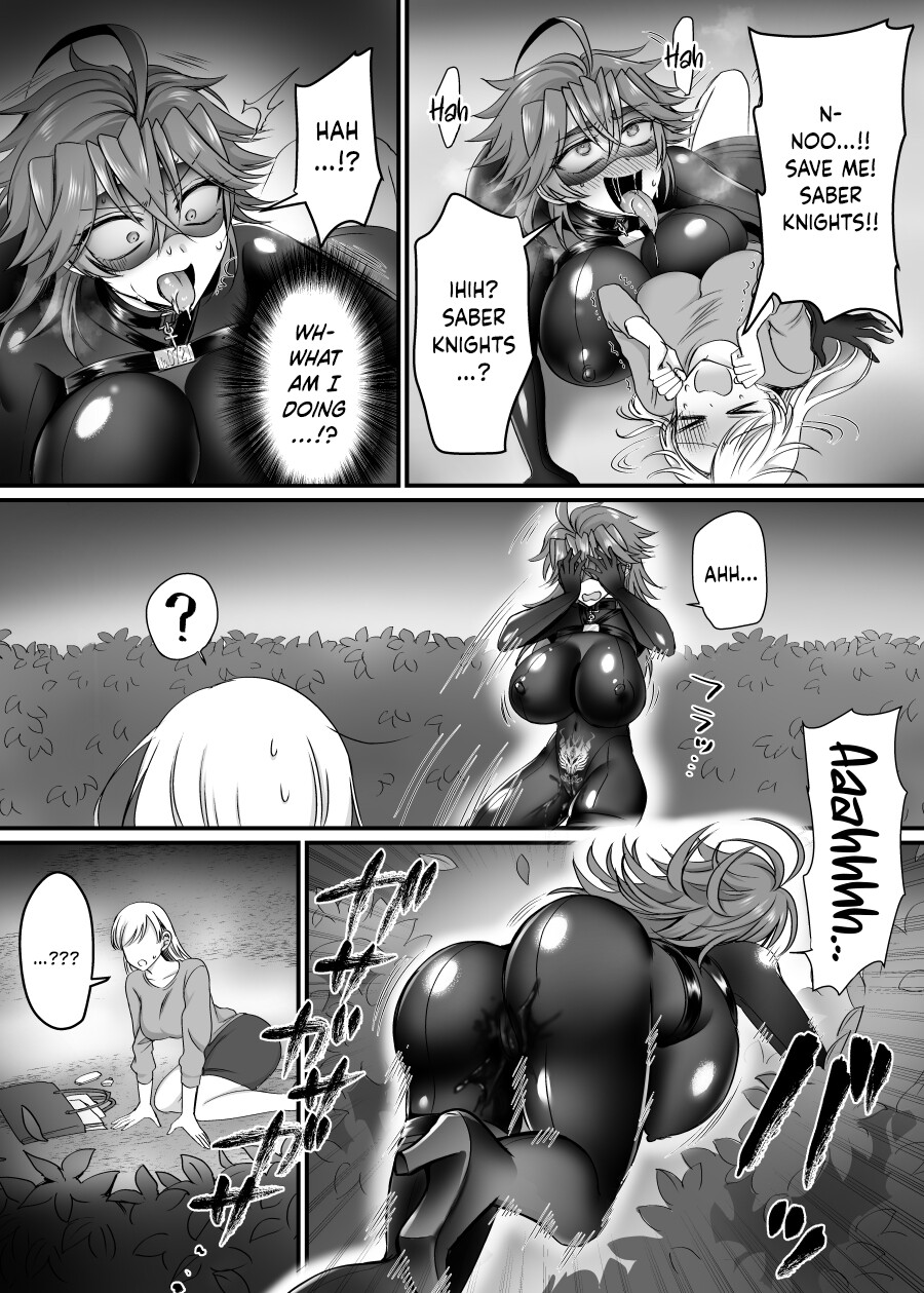 Hentai Manga Comic-Saber Red ~The Weakling Female Fighter Hero of Justice ~-Read-12